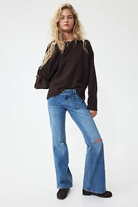 Flared Low Jeans
