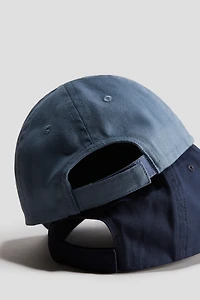 Lot de 2 casquettes en sergé coton