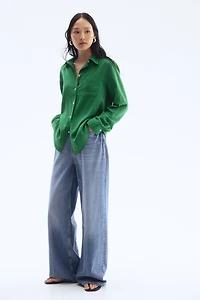 Linen-blend Shirt