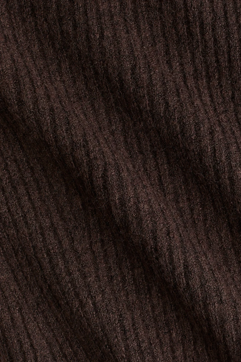 Rib-Knit Off-the-Shoulder Top