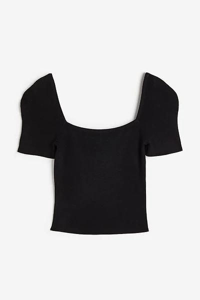 Fine-knit Top