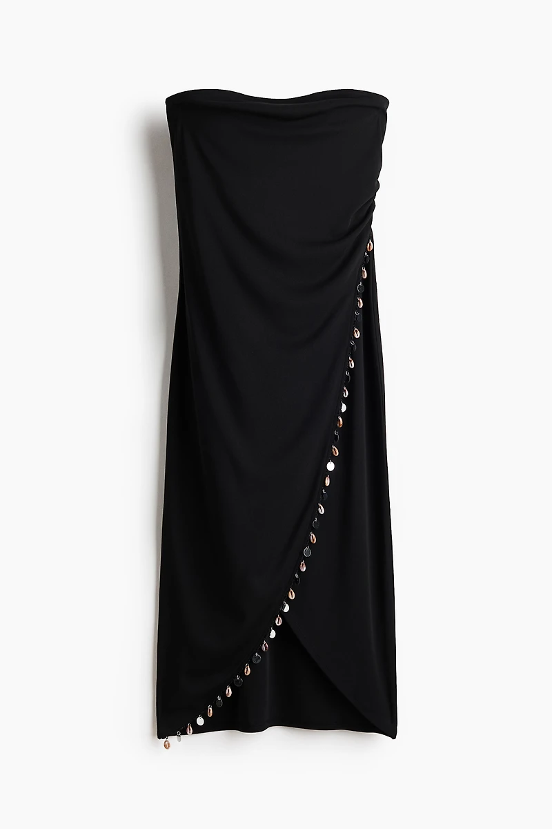 Robe bandeau ornementée