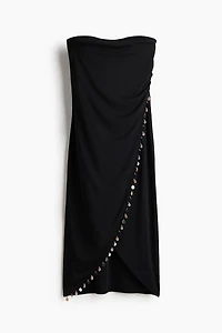 Robe bandeau ornementée