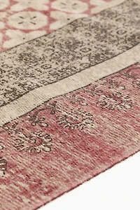 Cotton Rug with Fringe