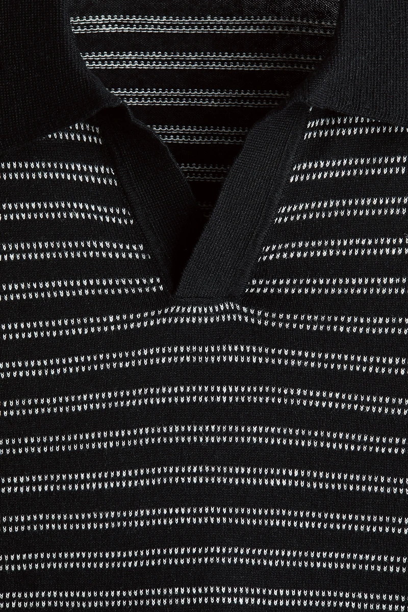 Regular-Fit Linen-Blend Polo Shirt