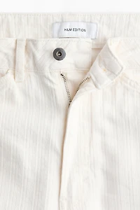 Barrel Leg Regular Waist Jeans