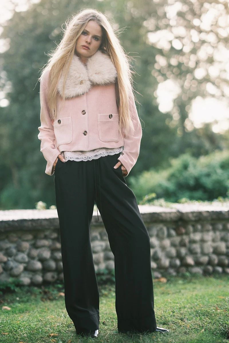 Pantalon avec cordon de serrage