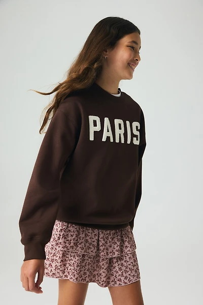 Sweatshirt with Motif