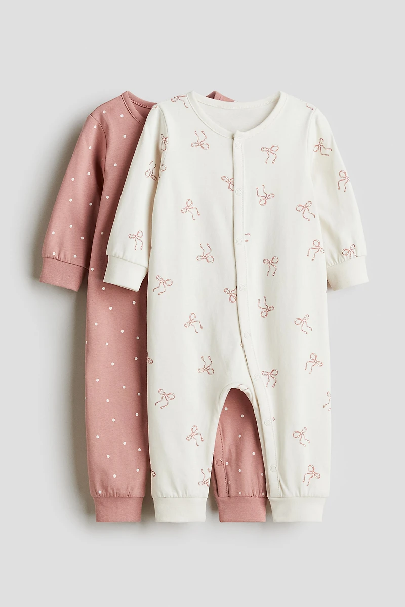 2-pack Patterned Cotton Pajamas