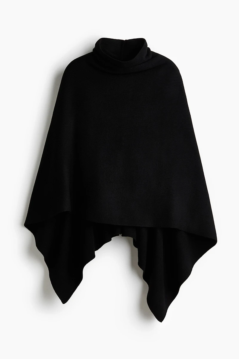 Roll-Neck Cape