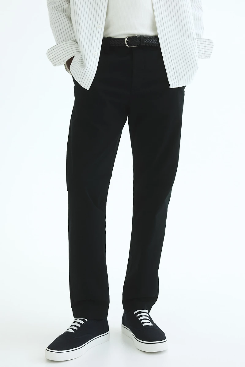Slim-Fit Cotton Chinos
