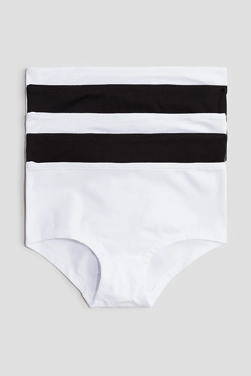 Lot de 5 culottes Hipster en coton