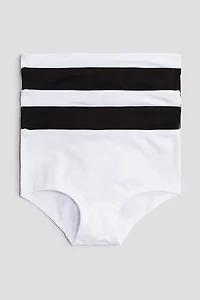 Lot de 5 culottes Hipster en coton