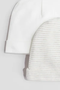 2-pack Cotton Beanies