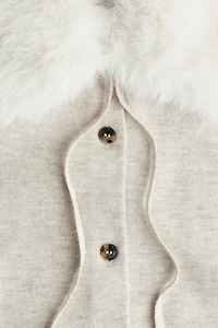 Cardigan with Collar