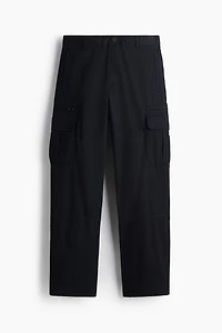 Regular-Fit Twill Cargo Pants