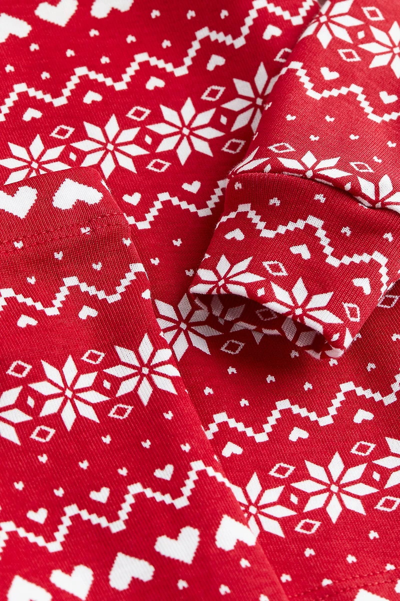 Pyjama en jersey à motif