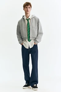 Oversized-Fit Hooded Jacket