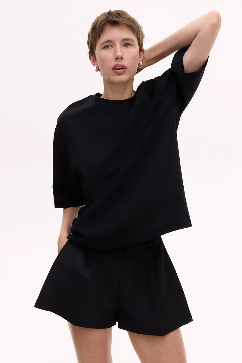 Boxy Interlock T-Shirt