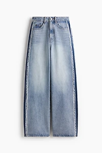 Jeans with Side Panels