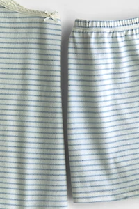 Pyjama en pointelle de coton