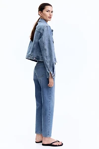 Mom Slim-Fit High-Waist Ankle Jeans