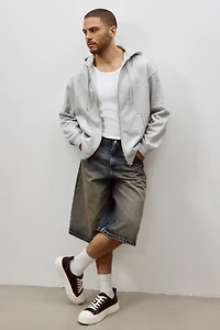 Loose Fit Hooded Jacket