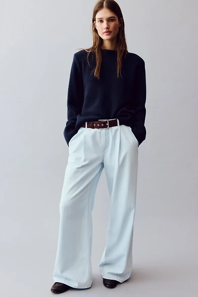 Jean classique ample jambes larges