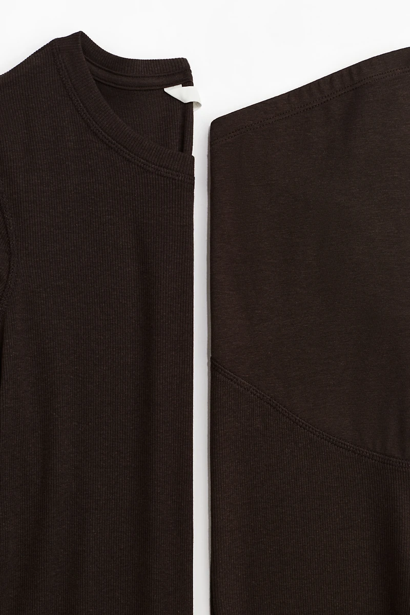 MAMA 2-piece Ribbed Set