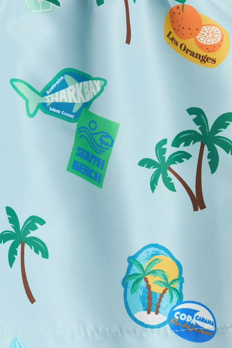 Printed Swim Shorts