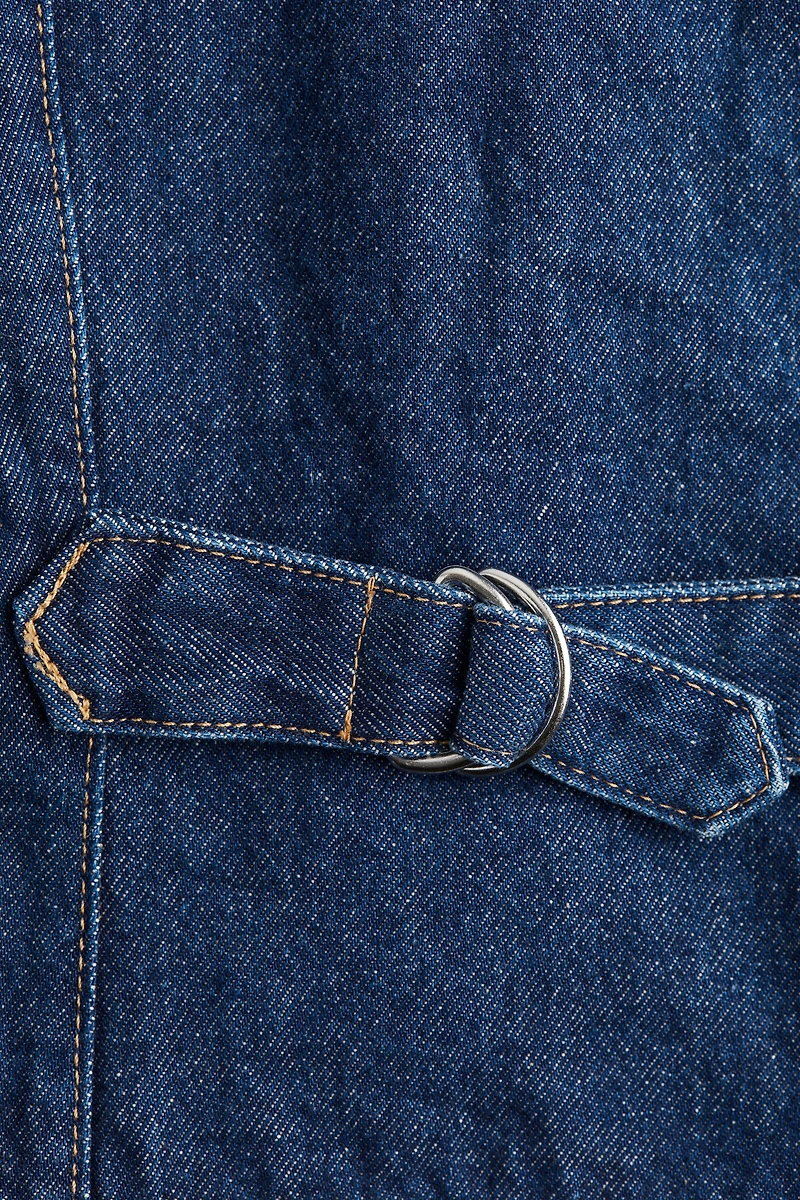 Chandail sans manches en denim