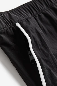 Regular Fit Nylon Shorts