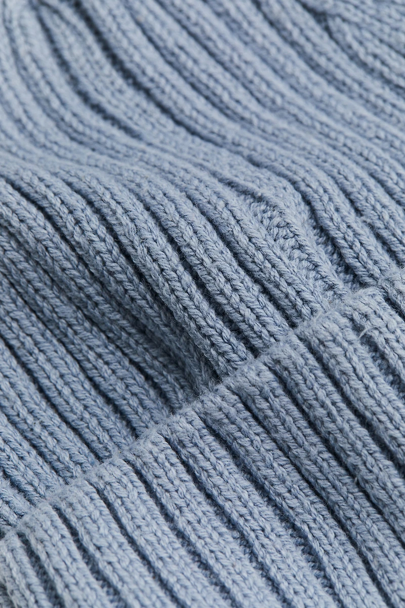 Rib-knit Hat