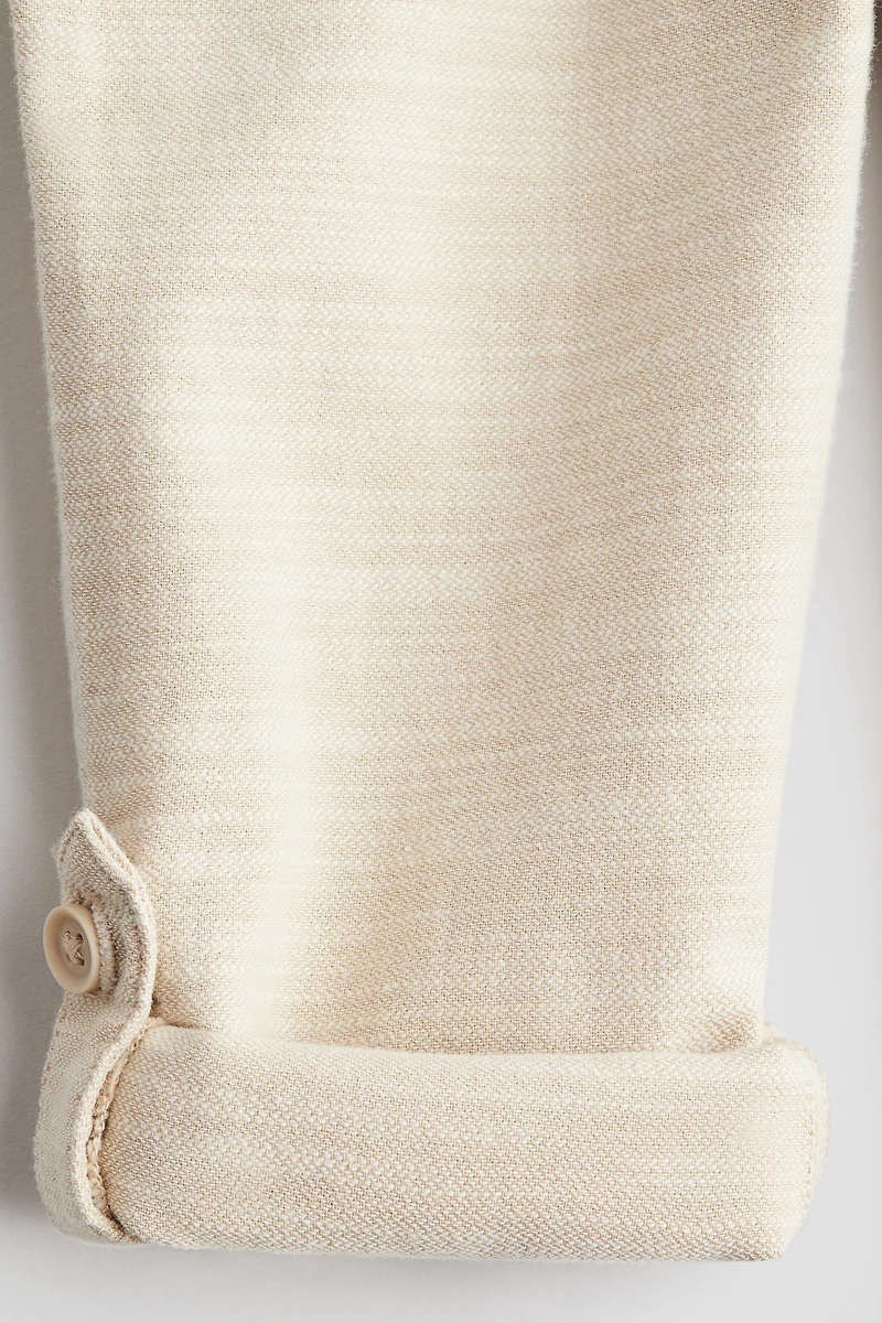 Cotton Roll-Up Chinos