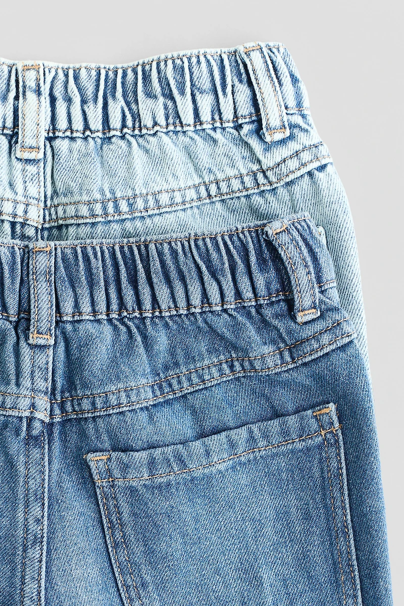 2-Pack Loose-Fit Denim Shorts