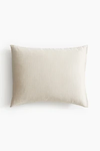 Taie d'oreiller en mousseline de coton