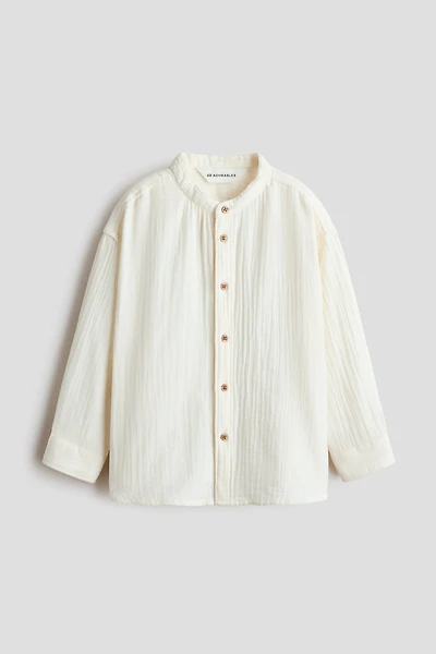 Cotton Muslin Shirt