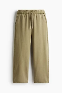 Pantalon de survêtement délavé décontracté