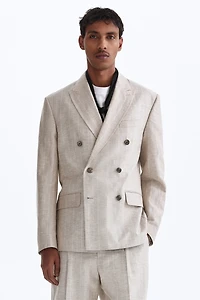 Veste classique à fermeture double boutonnage