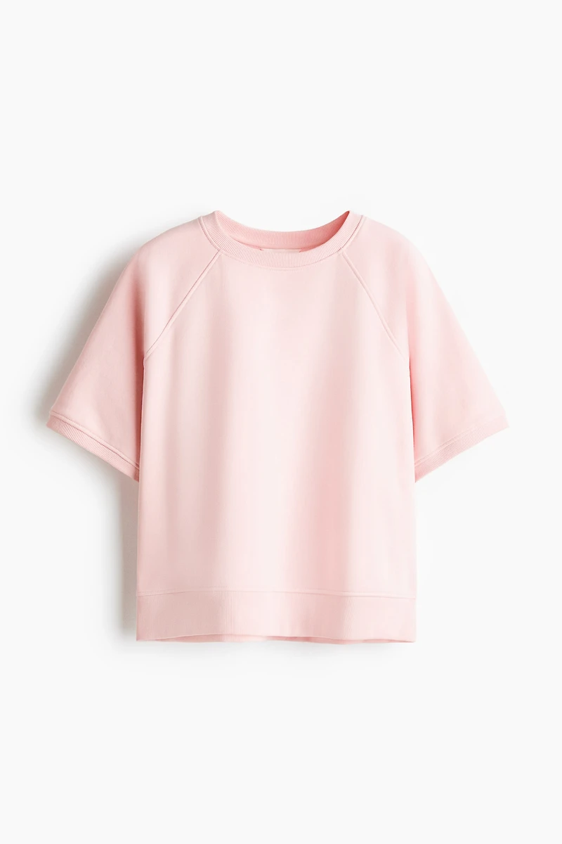 Short-Sleeved Sweatshirt