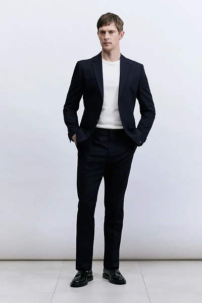 Slim Fit Suit Pants
