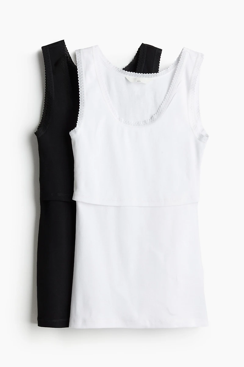 MAMA 2-pack Nursing Tank Tops