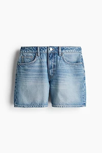 High Denim Shorts