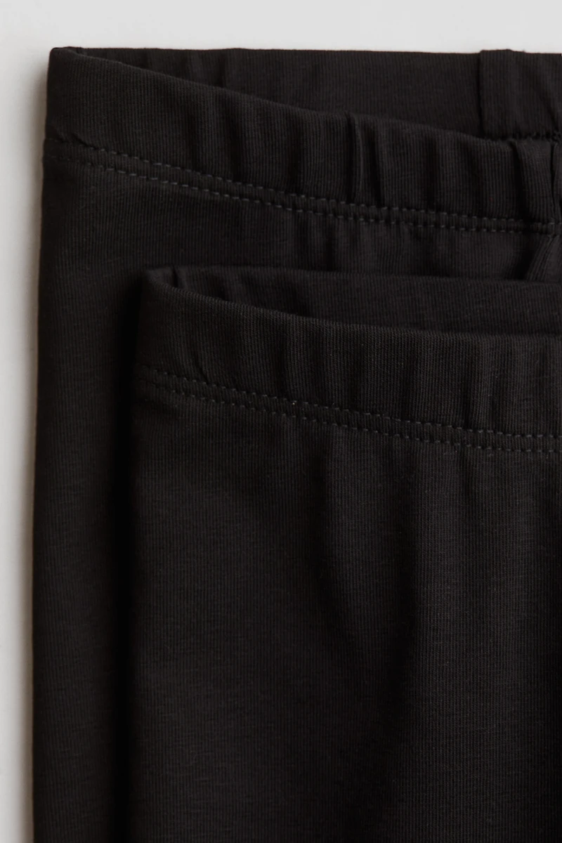 2-pack Cotton Leggings
