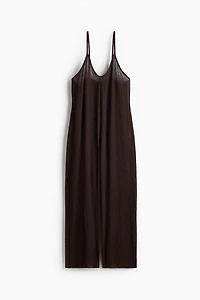 Combi-pantalon froissée