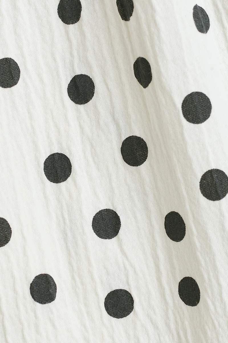Patterned Cotton Dress
