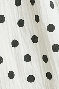 Patterned Cotton Dress
