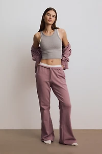 Flared Sports Sweatpants