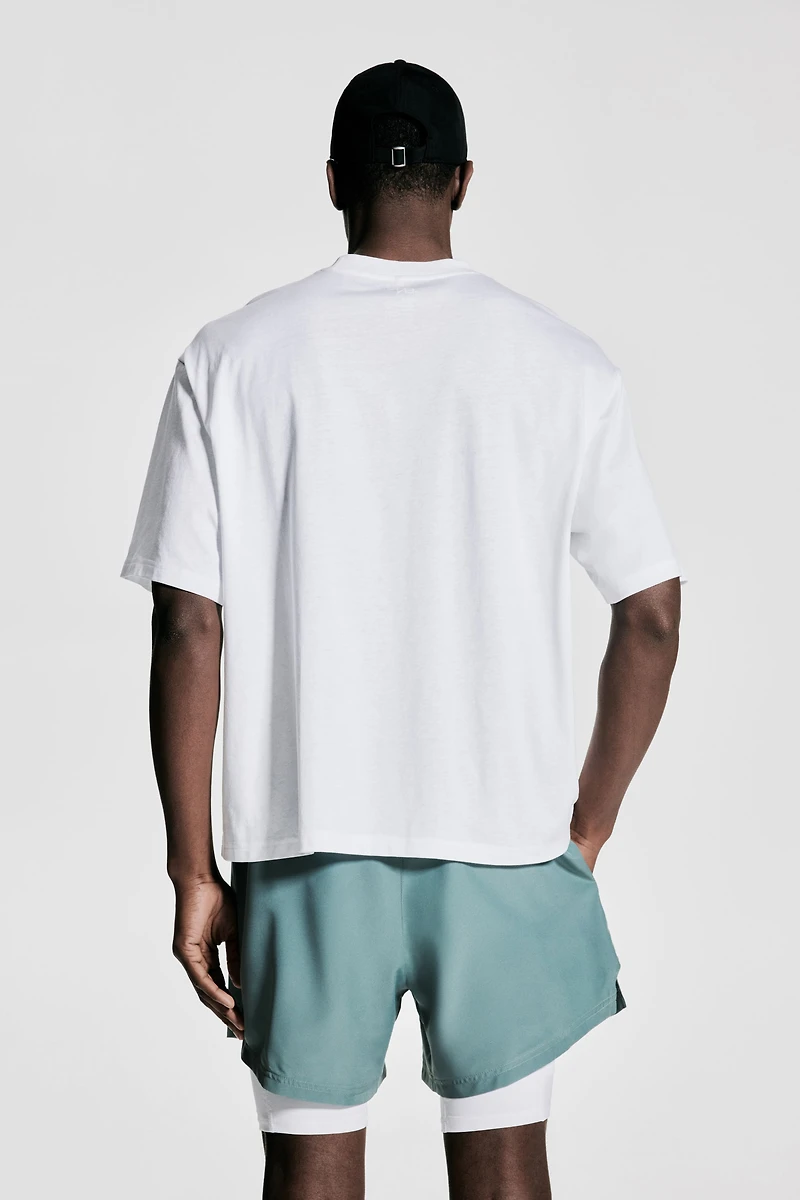 Boxy Sports T-Shirt with DryMove™