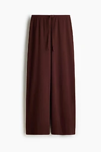 Ribbed Drawstring Pants